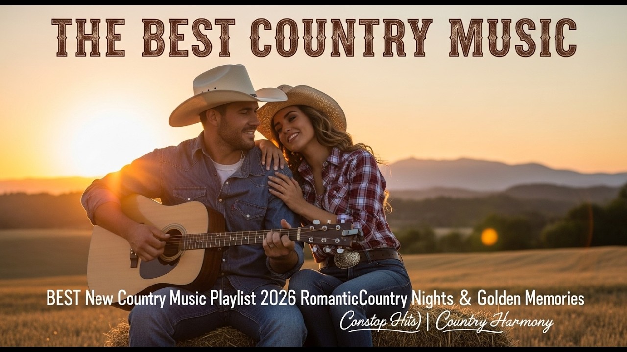 BEST New Country Music Playlist 2026 🔥 Romantic Country Nights & Golden Memories  | Country Harmony
