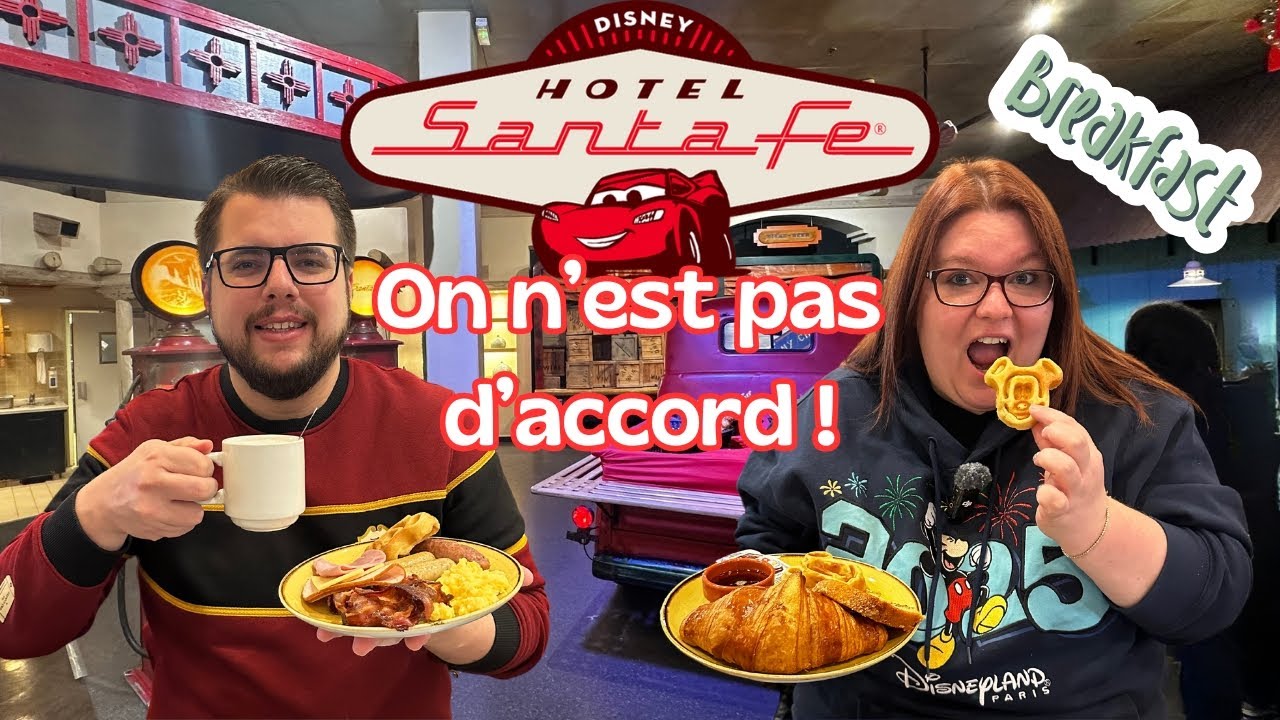 Découverte Petit Déjeuner au Santa Fe à Disneyland Paris