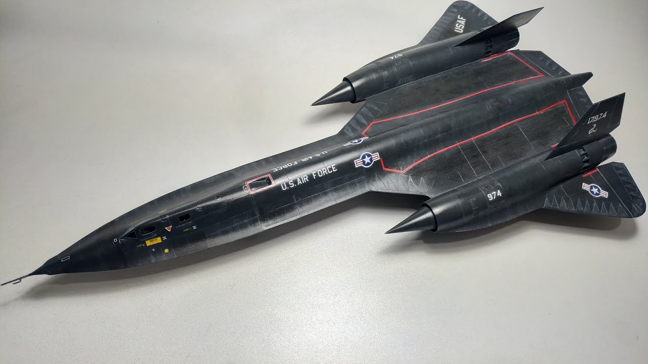 SR-71 Blackbird - 1/72 - İtaleri