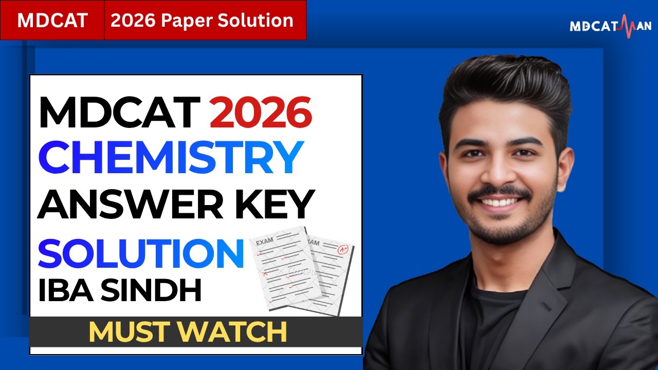 MDCAT 2026 Chemistry Paper Solved: Check Your Score Now!