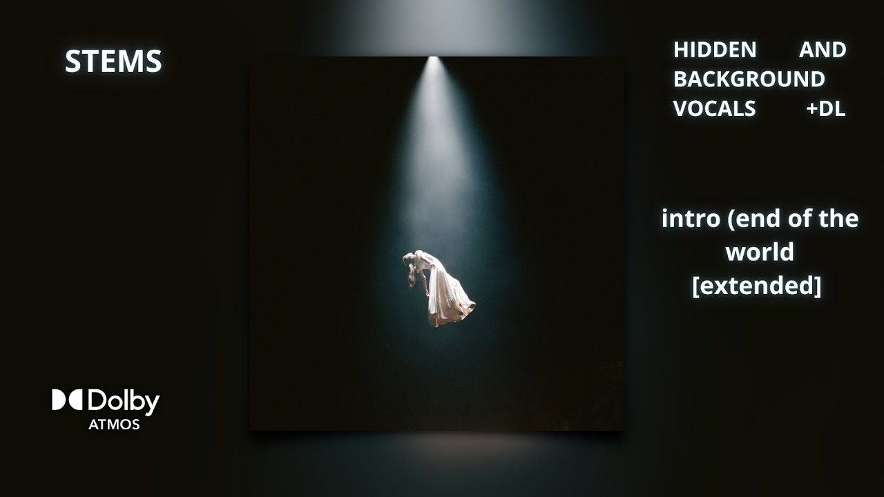 Ariana Grande  - intro (end of the world) [ext] [Dolby Atmos Stems | Hidden and Background Vocals]