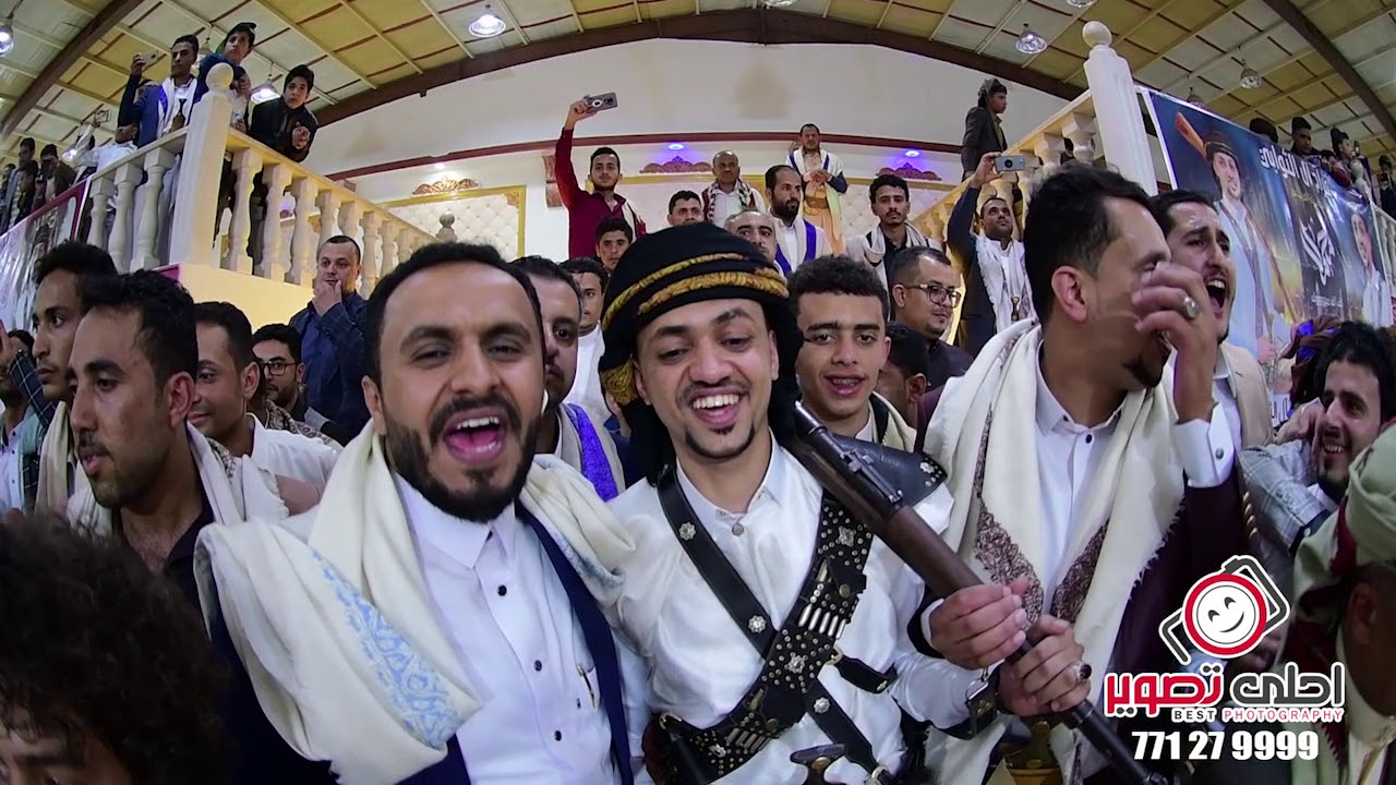 عرس فخم جدا بحضور فريق احلى شباب محمد العماد وعصام العصامي وسليم الجعدبي واولاد مخارش