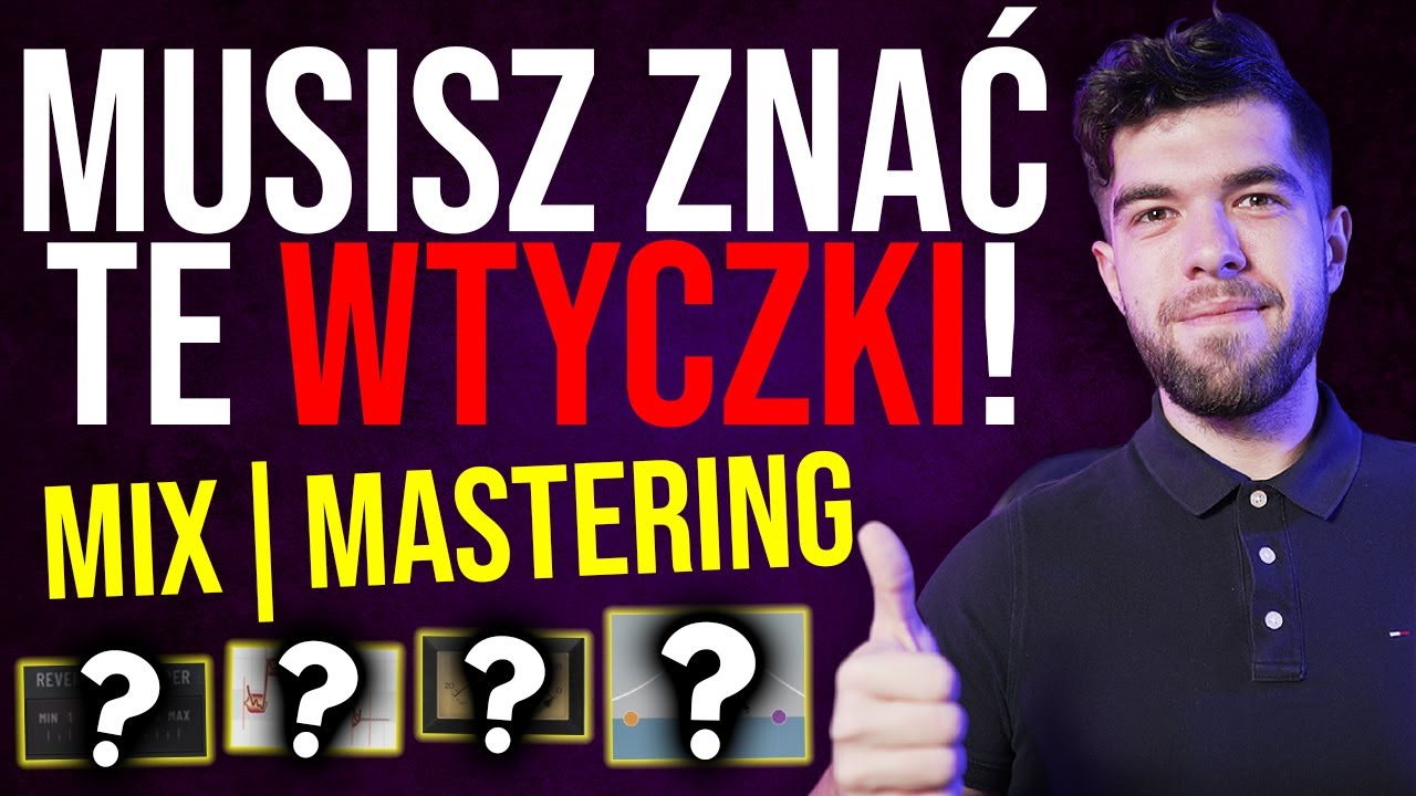 12 Najlepszych WTYCZEK do Mixu i Masteringu (VST) Kompresja, Korekcja, Strojenie Wokalu