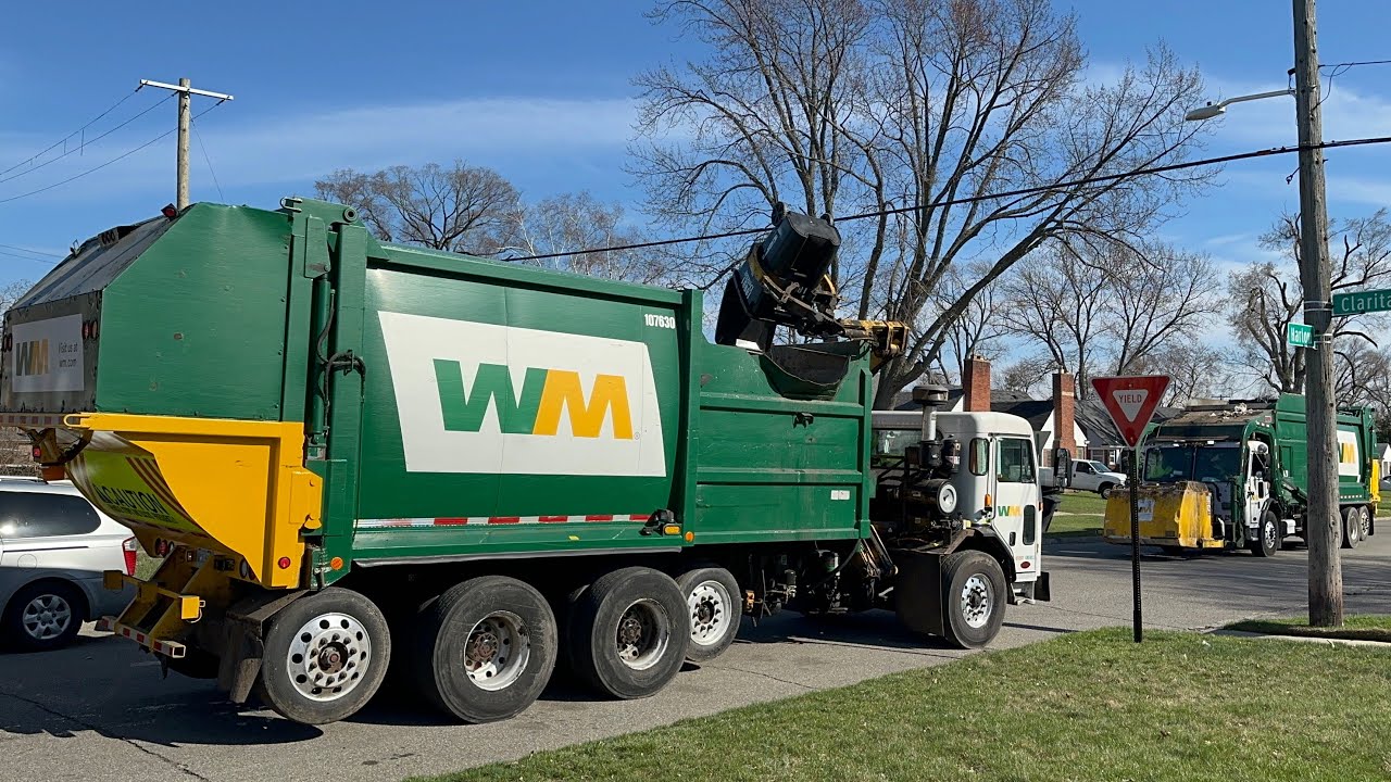 The Detroit Trash Truck Traffic Jam