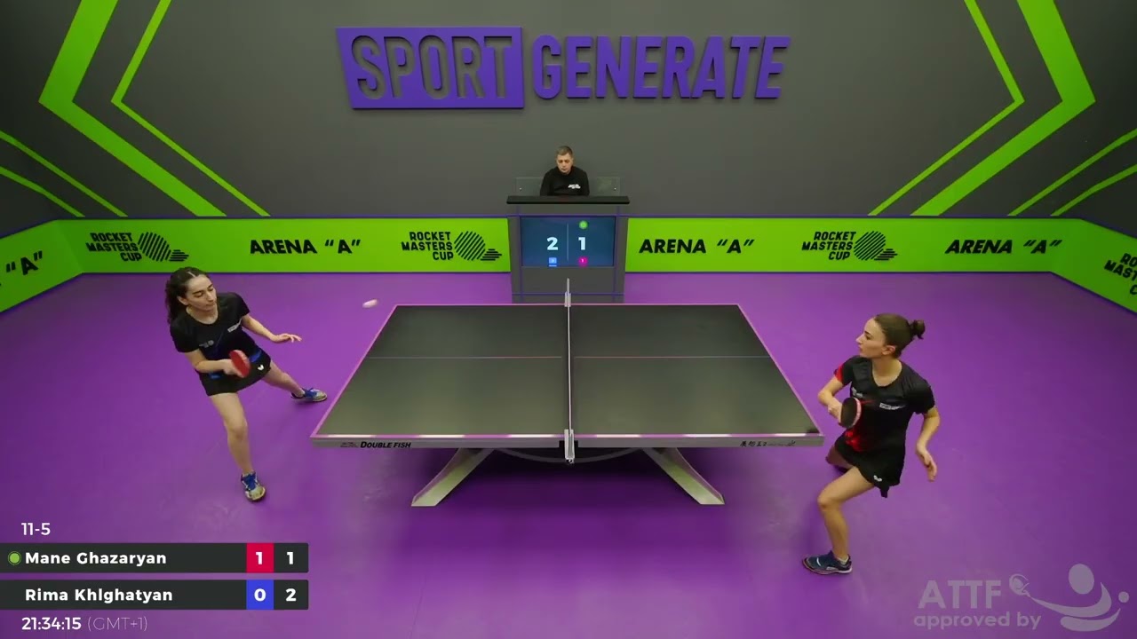 Table Tennis | M.Ghazaryan - R.Khlghatyan | 26.01.2026 21:30 (CET) | RMC.W 34414816