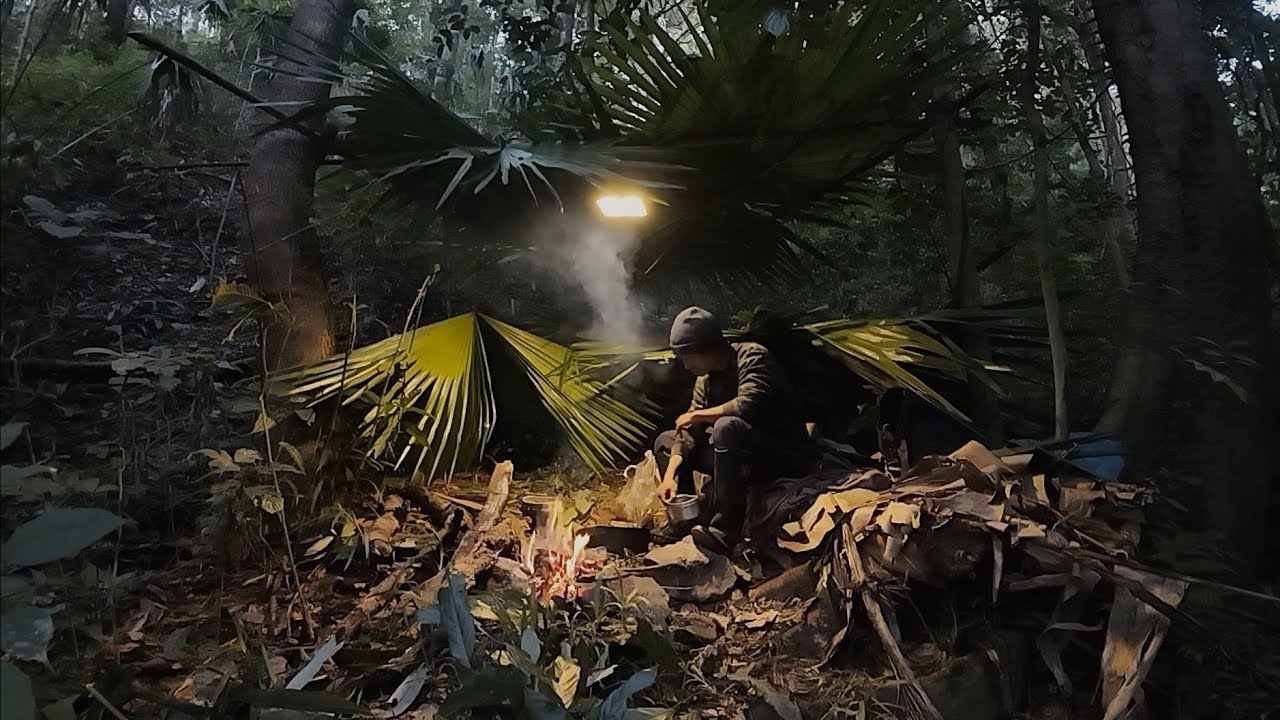 สร้างที่พัก จากวัตถุจากธรรมาชาติรอบตัวเรา