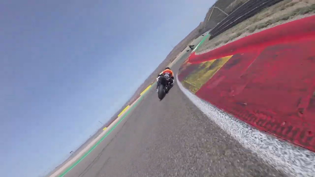 Onboard CBR1000RR | Aragon mit Hafeneger | Coaching Aufnahmen Teil 2