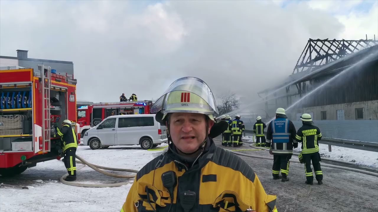 Scheunenbrand in Grabitz