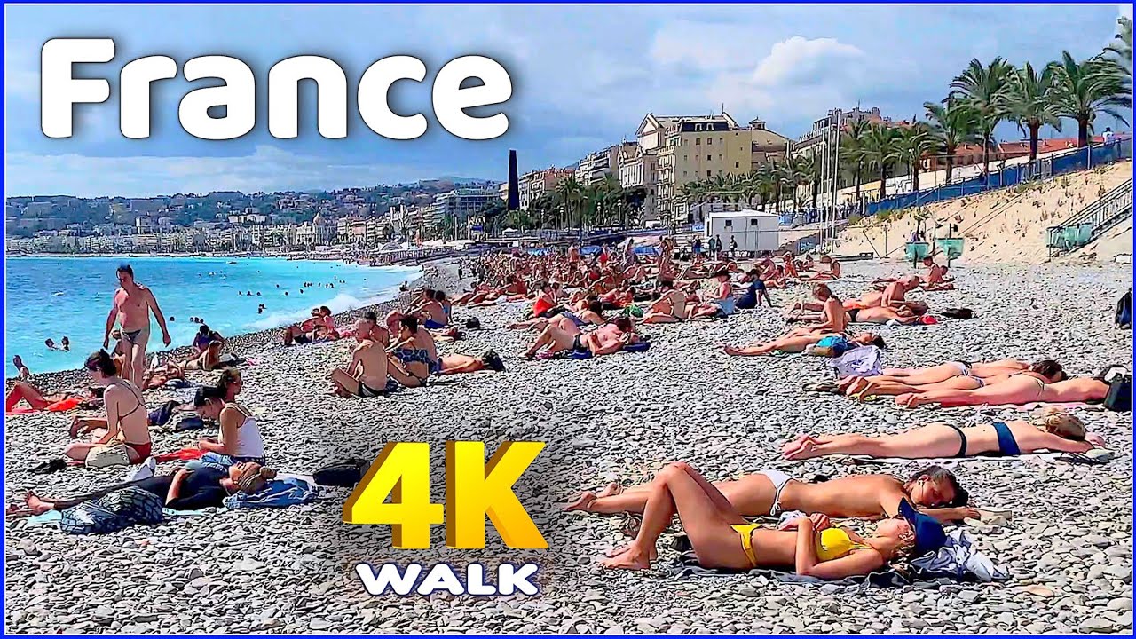 【4K】𝐖𝐀𝐋𝐊 ➜ NICE 🇫🇷 FRANCE - VIDEO WALKING Travel channel !!