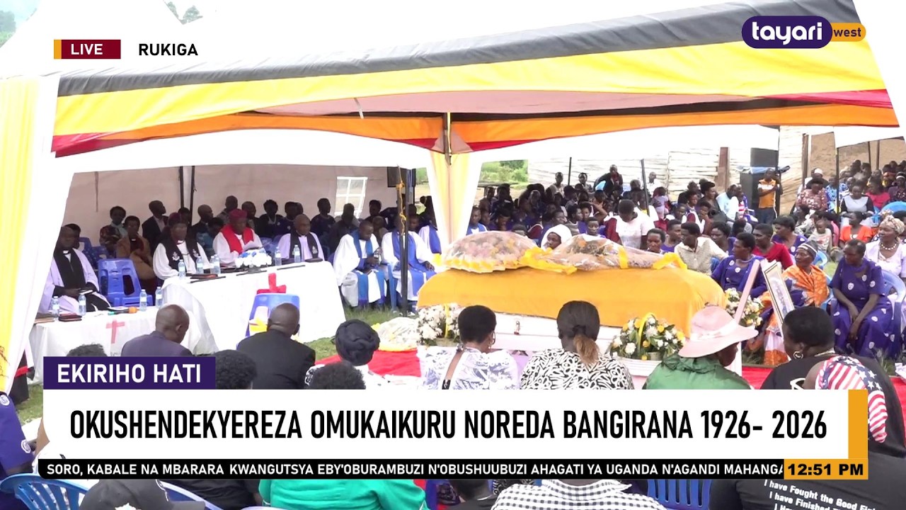 OKUSHENDEKYEREZA OMUKAIKURU NOREDA BANGIRANA 1926- 2026 || 7 .2. 2026