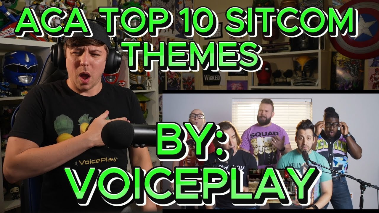 THIS LIST IS WILD!!!!!!!!!! Blind reaction to Voiceplay - Aca Top 10 Sitcom Themes