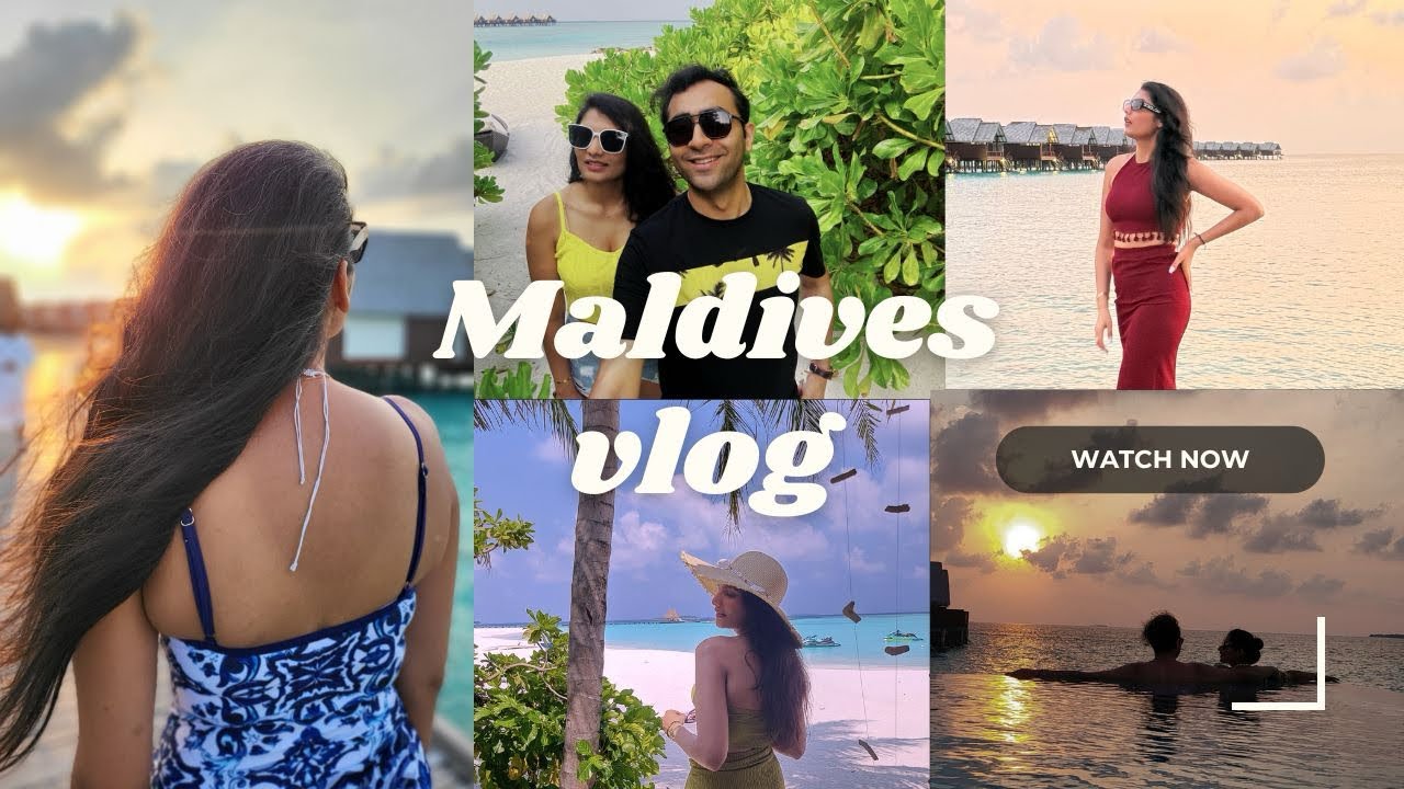 Maldives travel vlog || Heritance aarah best resort and water villa || 5 star resort maldives ❤️