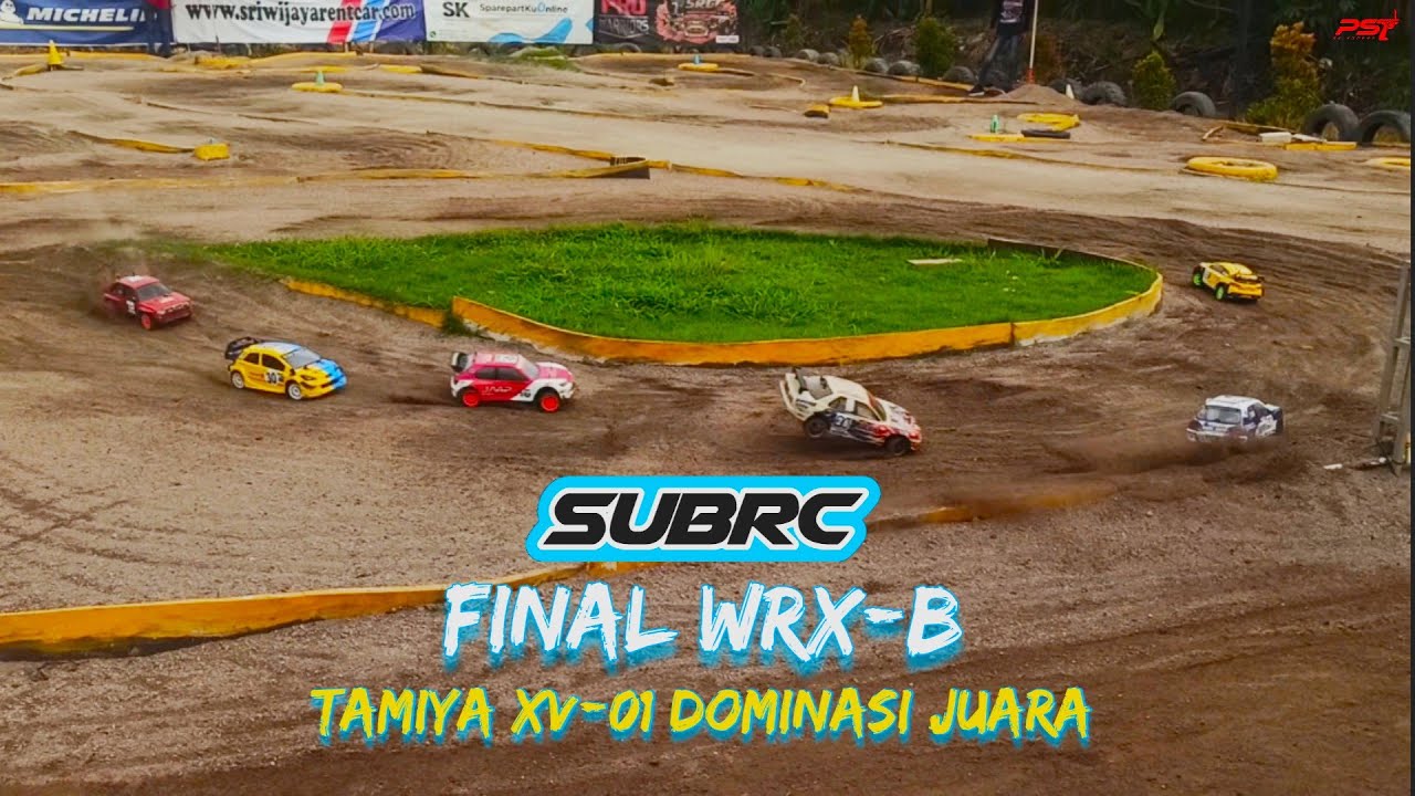 PS7 FINAL WRX-B FUN RACE SUBRC RC RALLY CROSS