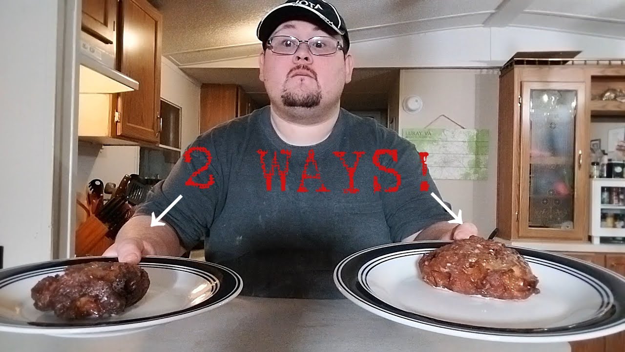 THE BEST APPLE FRITTERS OF ALL TIME! (2 WAYS!) | Dessert Challenges