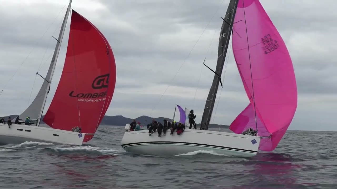 Porquerolles's Race 2023 - Day three, c'est gris !