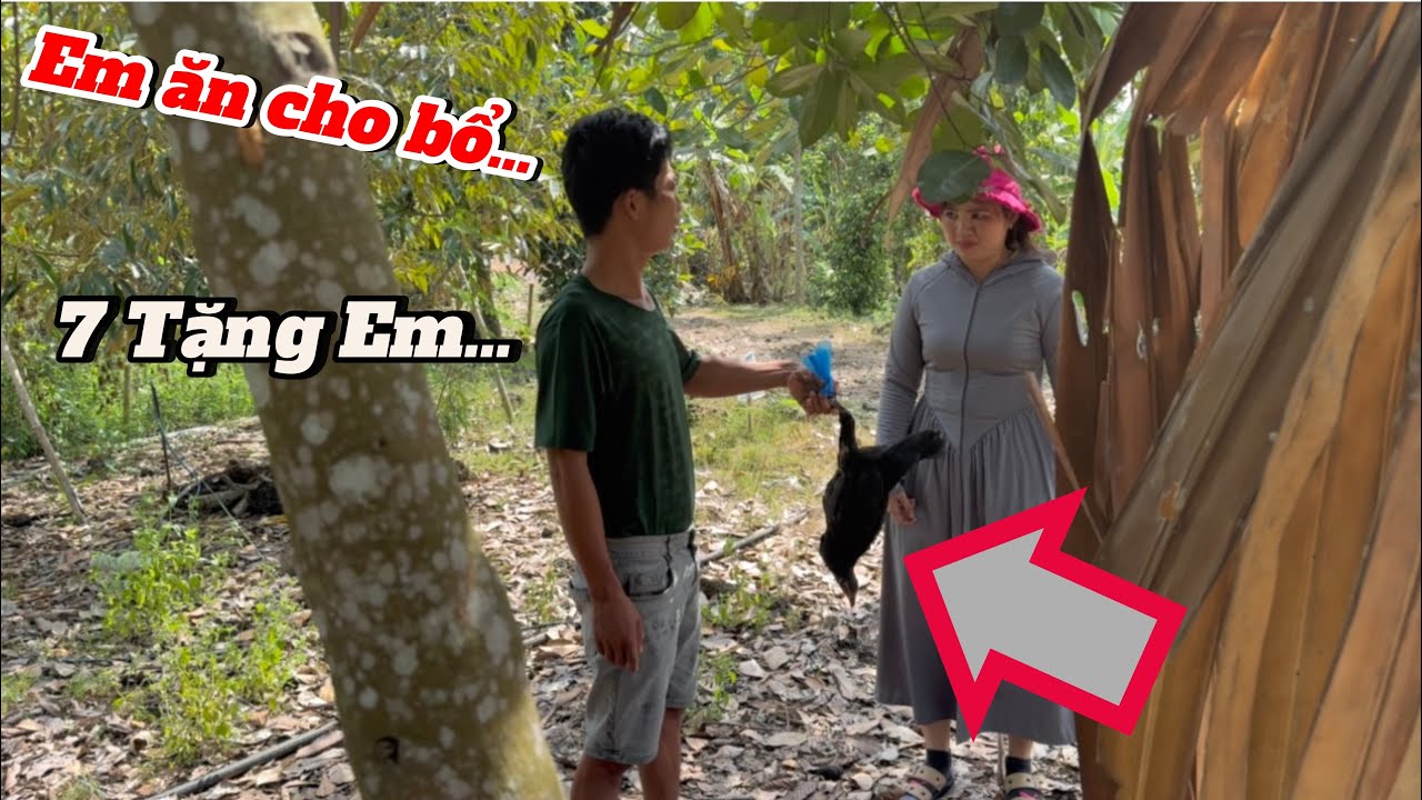 7 L&eacute; hốt g&agrave; D&igrave; 2 đem đi Tặng Phương Ế ăn bồi bổ v&agrave; C&aacute;i Kết