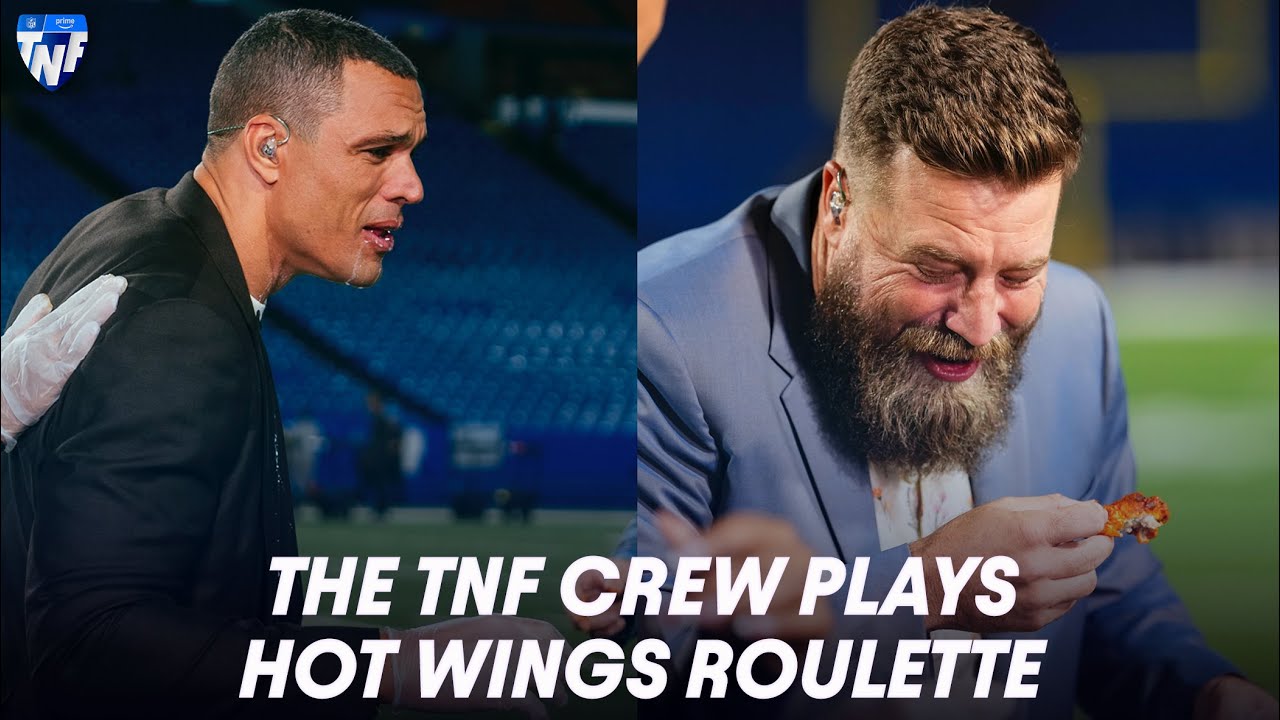 Hot Wing Roulette DESTROYS TNF NightCap Crew 🌶️🔥 | Prime Video