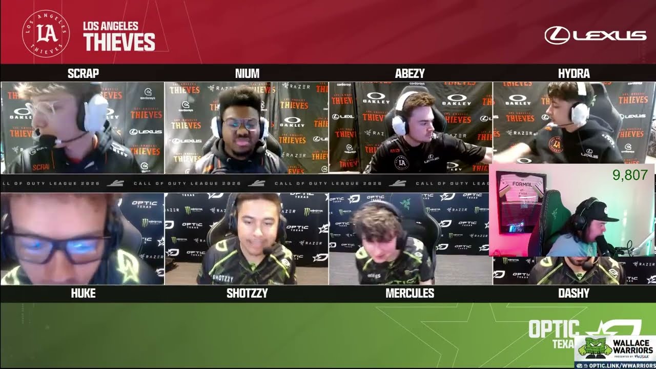 FormaL Reacts to OpTic SLAMMING Thieves! (Dashy takeover)