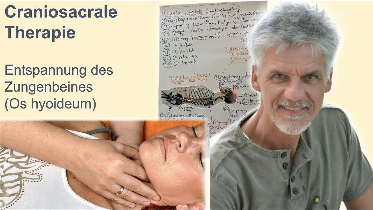 Craniosacrale Therapie (Craniosacral Therapy): Mobilisierung des Zungenbeines (Os hyoideum)