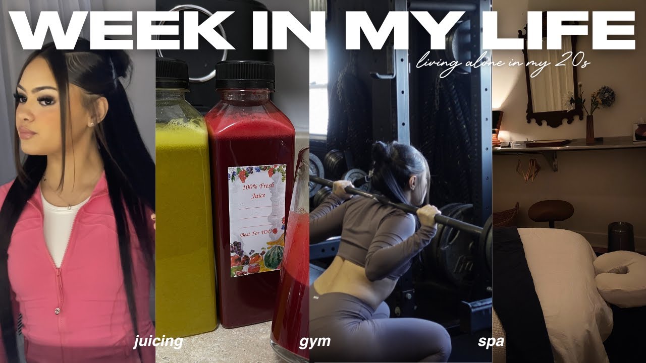 LIVING ALONE IN MY 20s| getting my life together, juicing, organizing my closet, new furniture