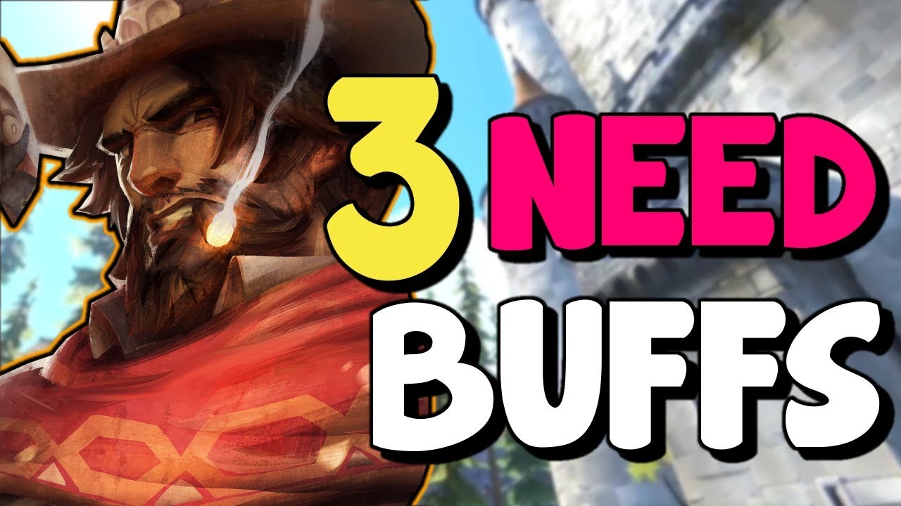 3 Heroes Who DESPREATLY NEED BUFFS / REWORKS (Season 10) | Overwatch Competitive Changes