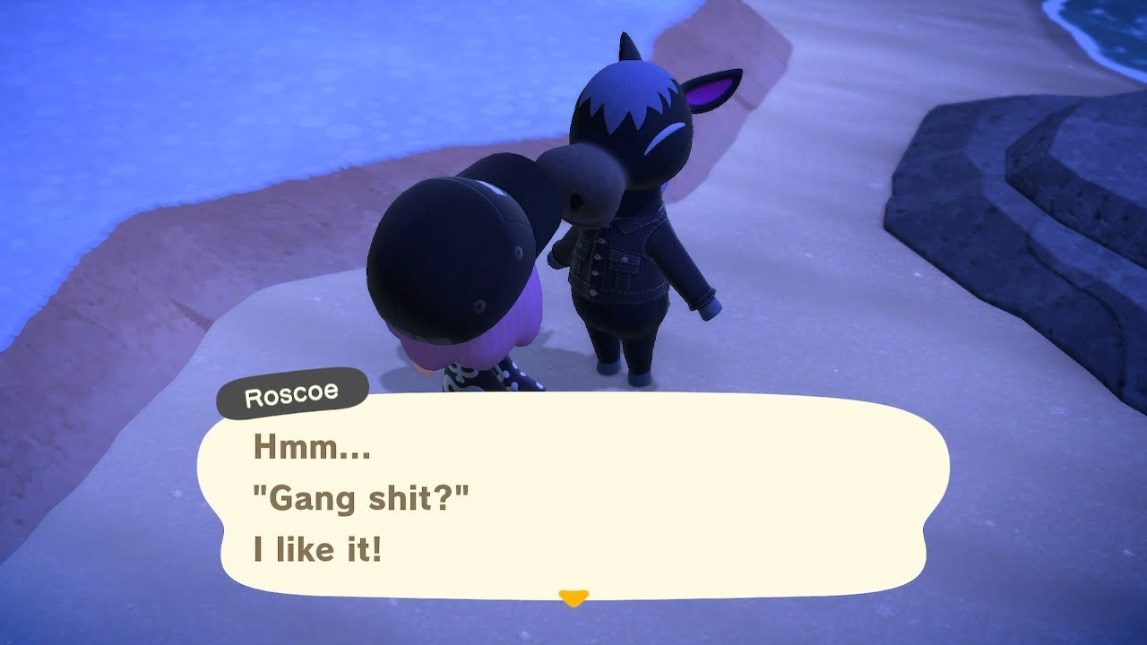 roscoe being my favourite villager for almost 2 minutes