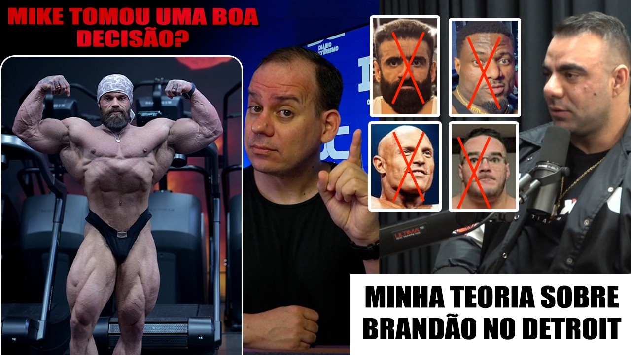 Mais argumentos para Brandão estar no Detroit + Mike vai sumir por um tempo + Samson e Danilov