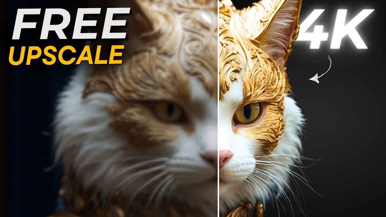 Best FREE AI Image & Video Upscaler Software - Upscale To 4K ✔️