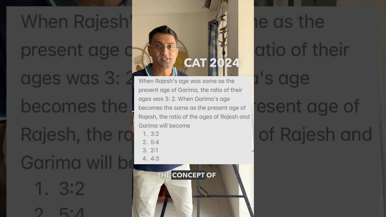 CAT 2024 Question Solved in Under 30 Seconds.