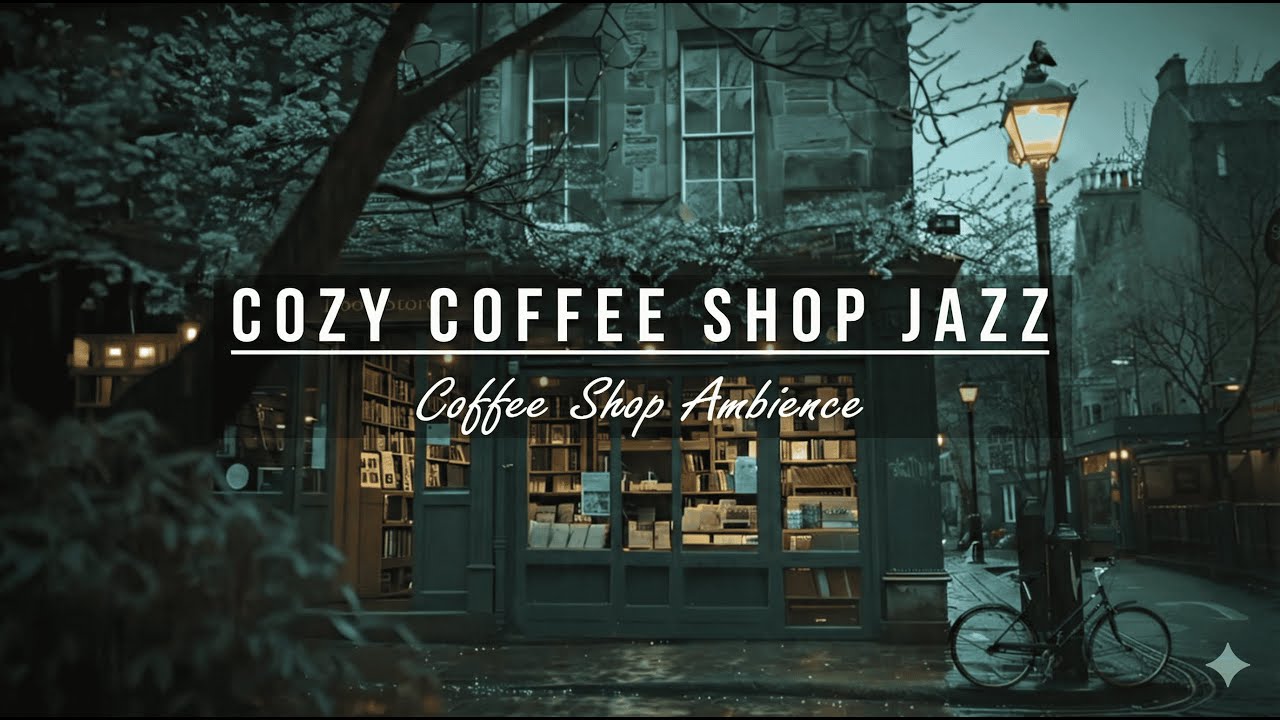 Cozy Coffee Shop Jazz ☕ Relaxing Instrumental Music for Reading & Focus 📚