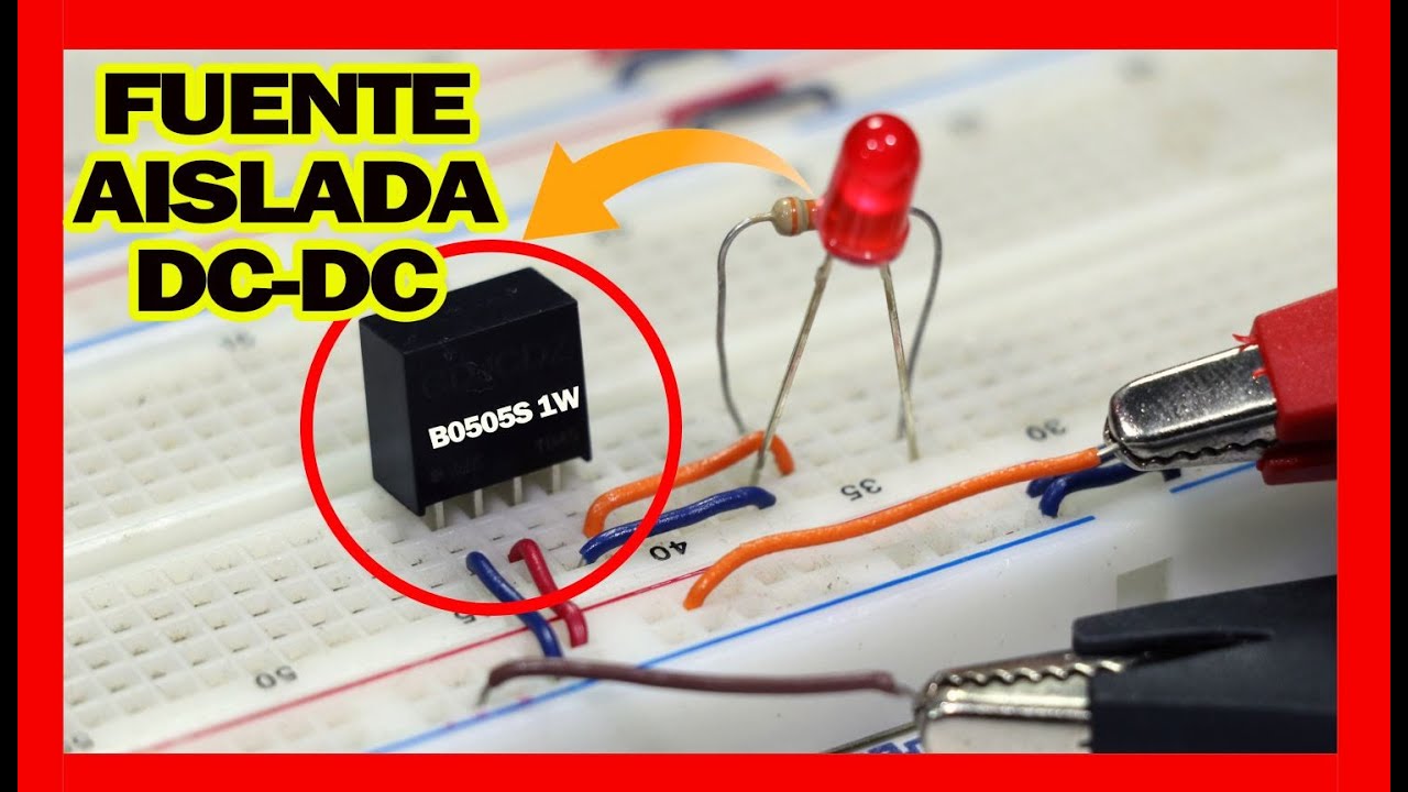 sabes que es una fuente aislada DC -DC B0505S y para que sirve ? | @editronikx