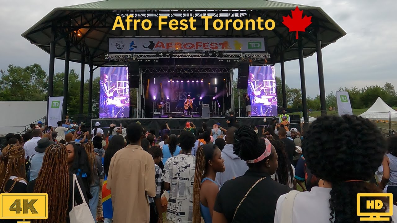 Afro Fest Toronto Walking Tour || Virtual Tour Toronto Afro Fest
