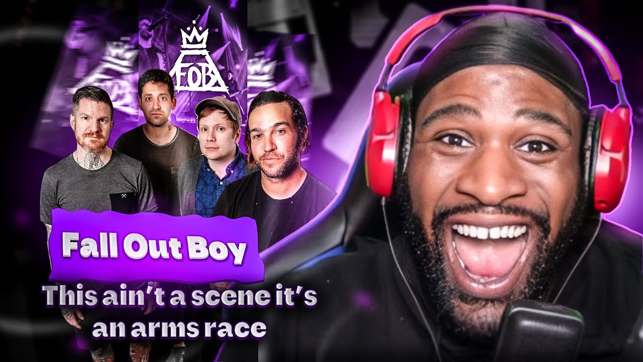 FIRST Time Listening To Fall Out Boy - This Ain't A Scene, It's An Arms Race