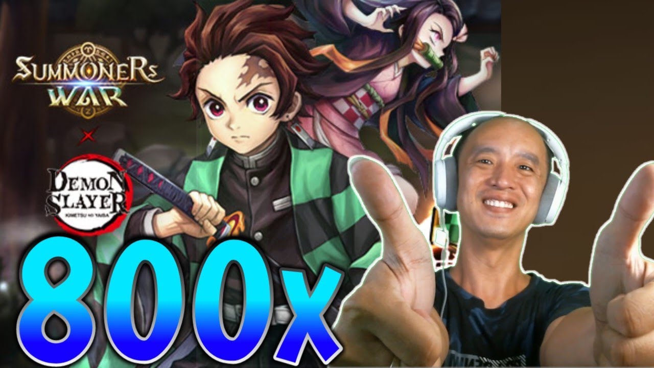 SERU 800x GACHA Demon Slayer X Summoners War Indonesia