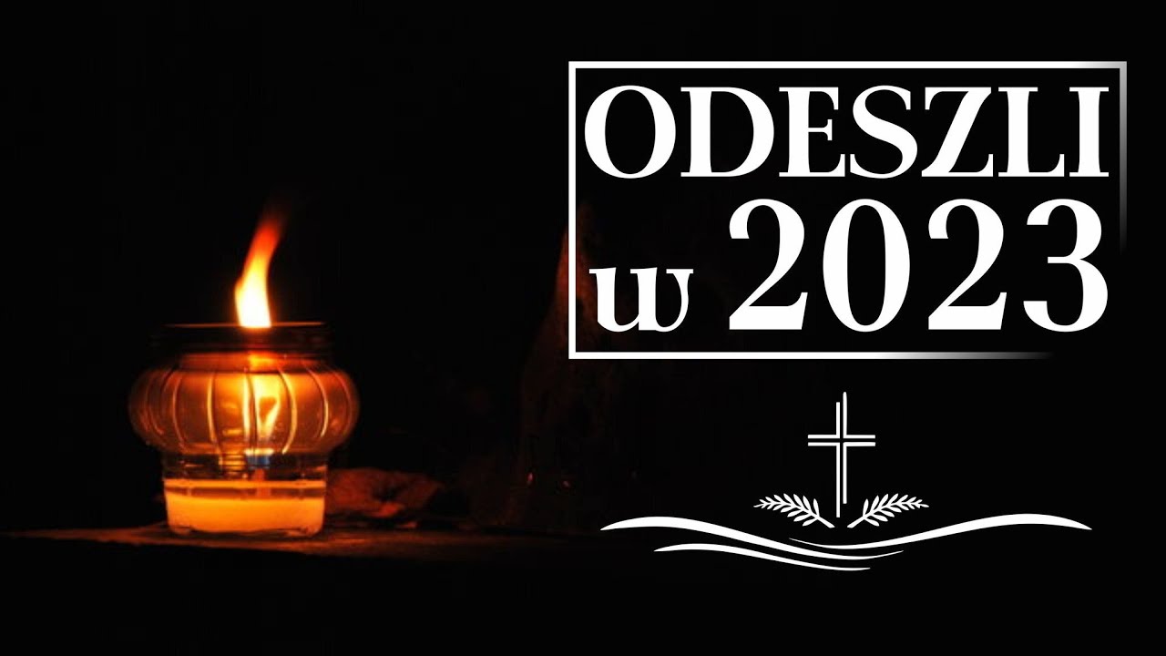 Oni odeszli w 2023 roku... 🌹🖤🙏