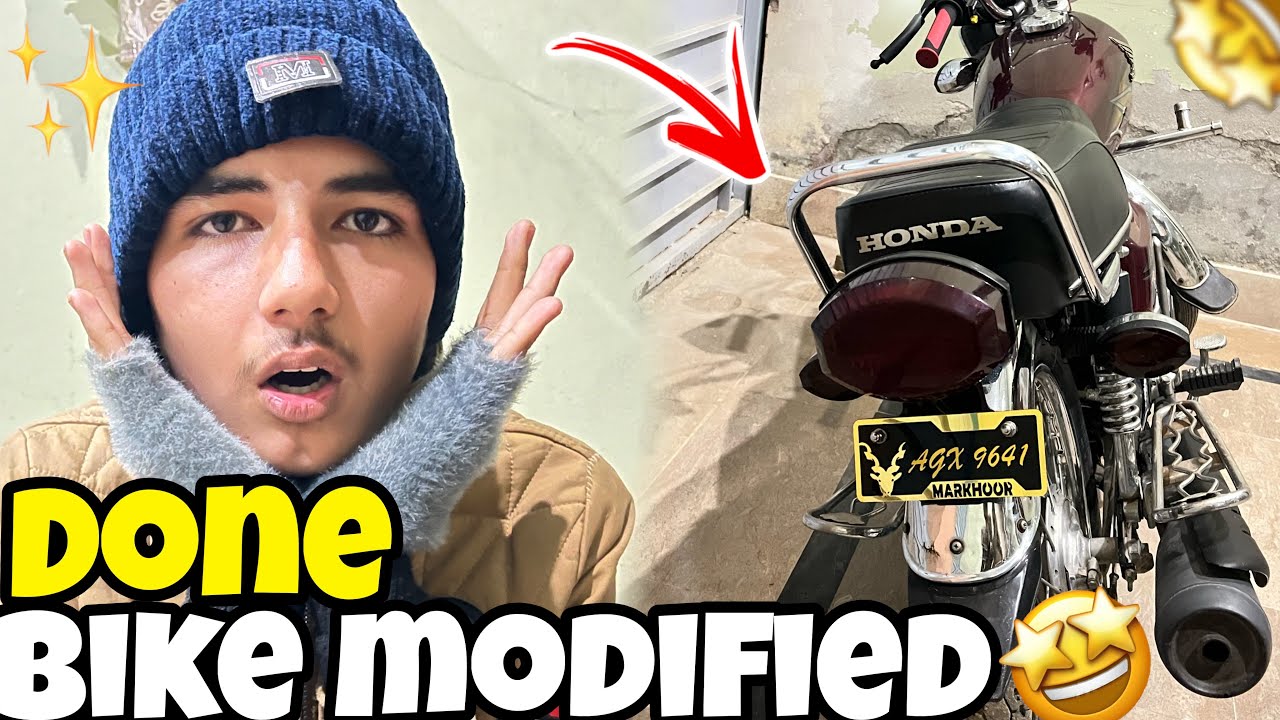 Done ✔️ bike modified 🤩❤️ || 125 modified 🤩🤩❣️