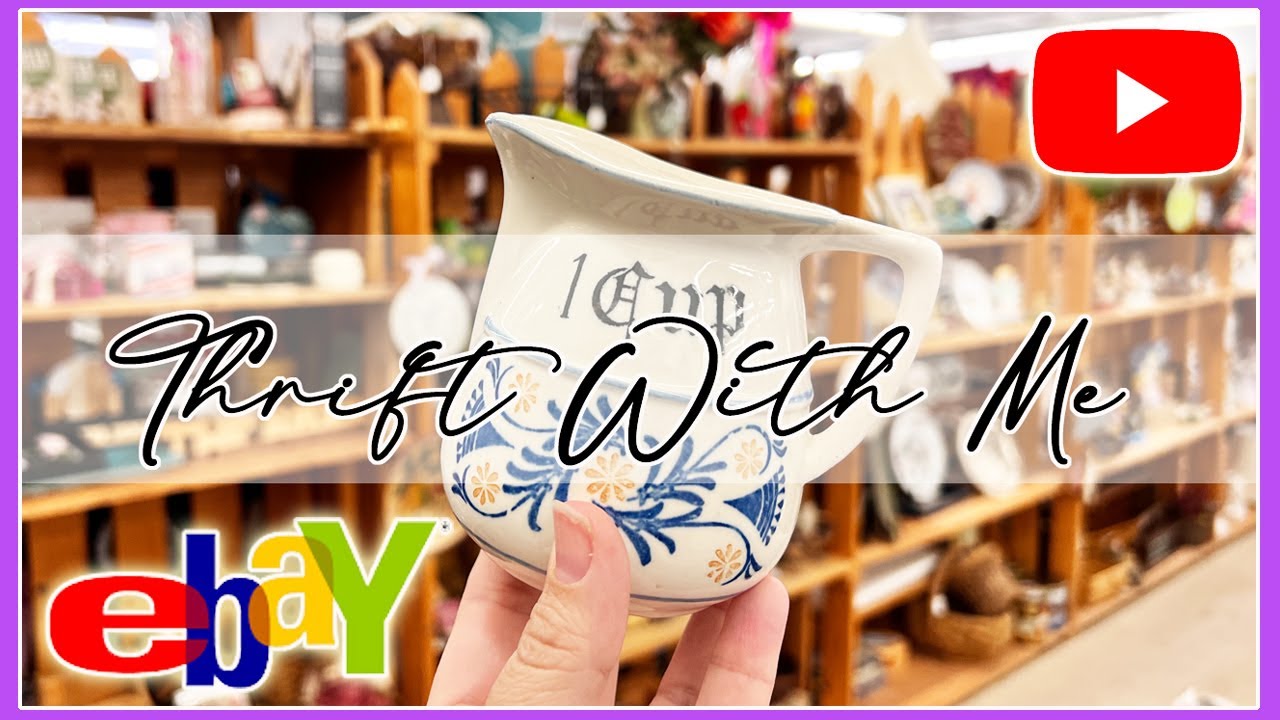 WHAT'S IN A SMALL TOWN THRIFT STORE?  // THRIFT WITH ME // RESELLING