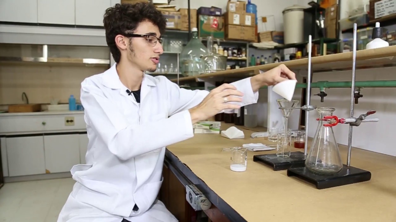 #QUÍMICA - FILTRAÇÃO SIMPLES E A VÁCUO (PARTE 1)