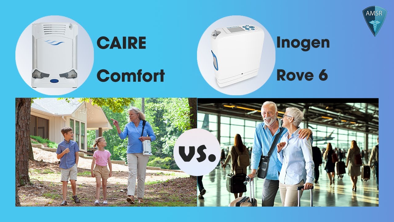 CAIRE FreeStyle Comfort vs Inogen Rove 6 Comparison