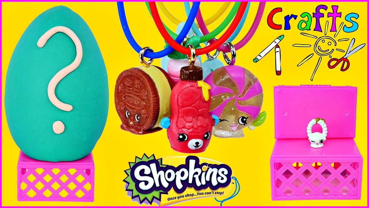 HOW TO MAKE Super Cute SHOPKINS Necklaces DIY