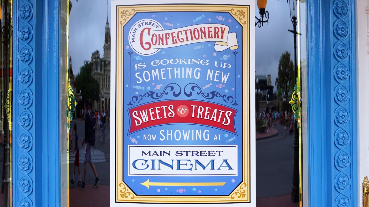 Main Street Cinema & Emporium Selling Candy While Confectionery is Closed for Refurb - Magic Kingdom