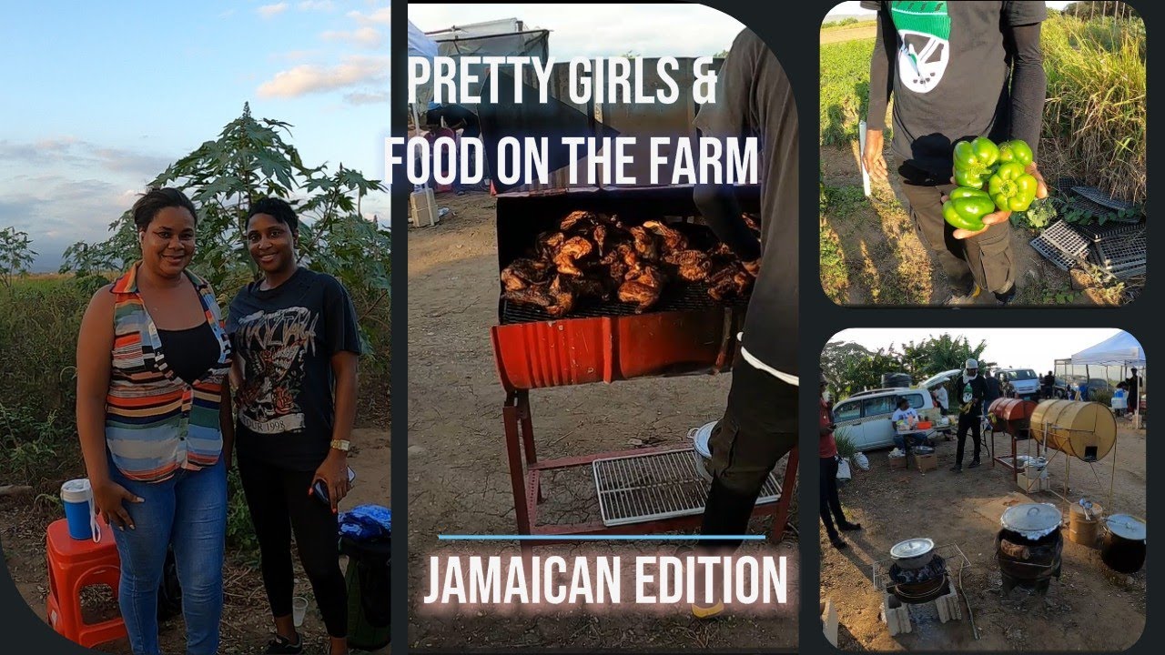 PRETTY GIRLS AND GOOD FOOD ON THE FARM