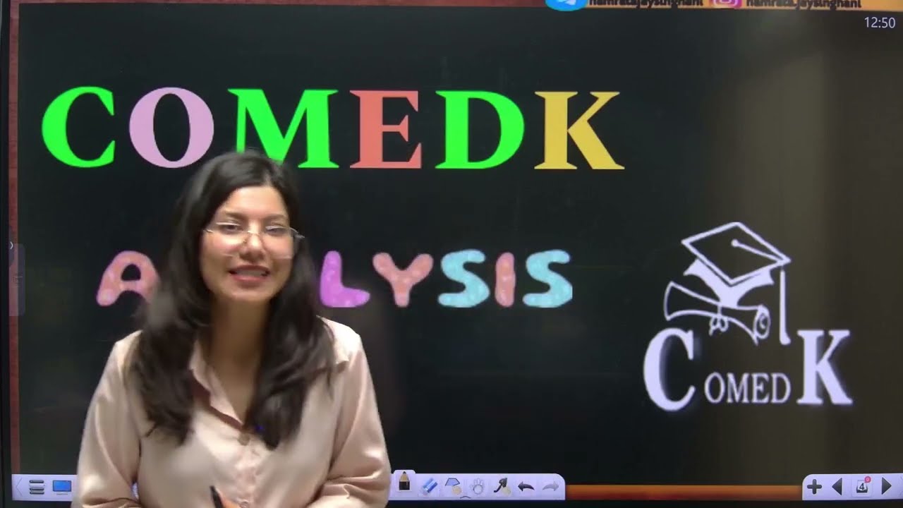 COMEDK 2025 | Important Chapters & Weightage | Physics Chemistry & Mathematics | Namrata Ma'am
