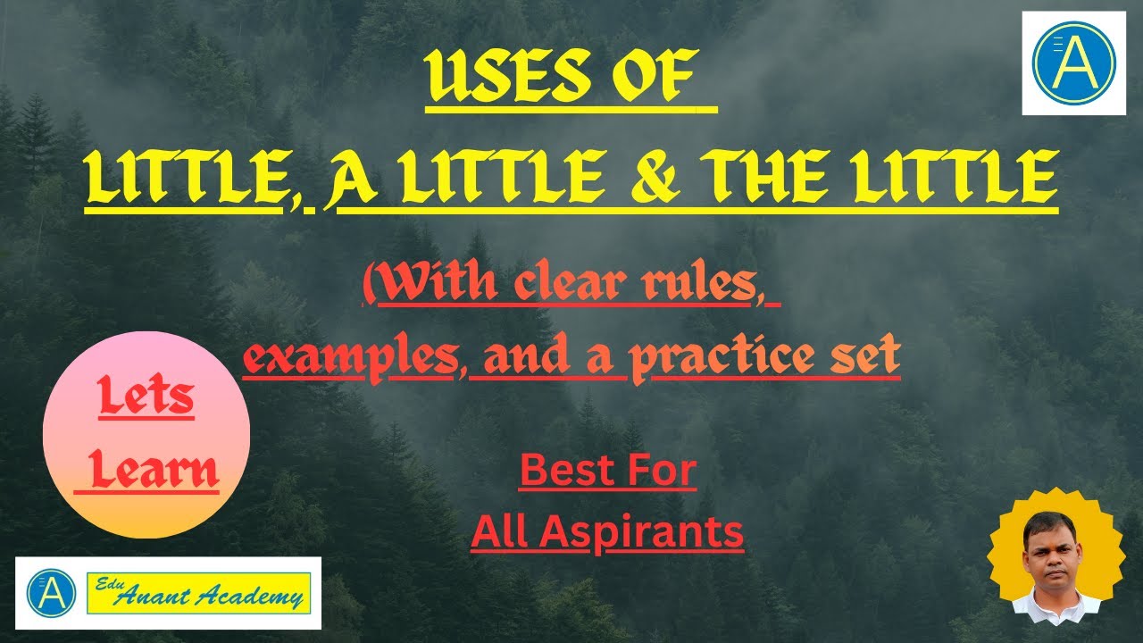 Little vs A Little vs The Little | Full Grammar Concept | Class 10 CBSE | Board Exam Guaranteed