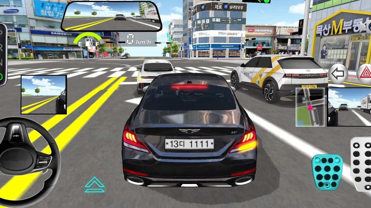New Black Mercedes Benz - 3d Driving Class || Car Game #Gameplay #cargames3d