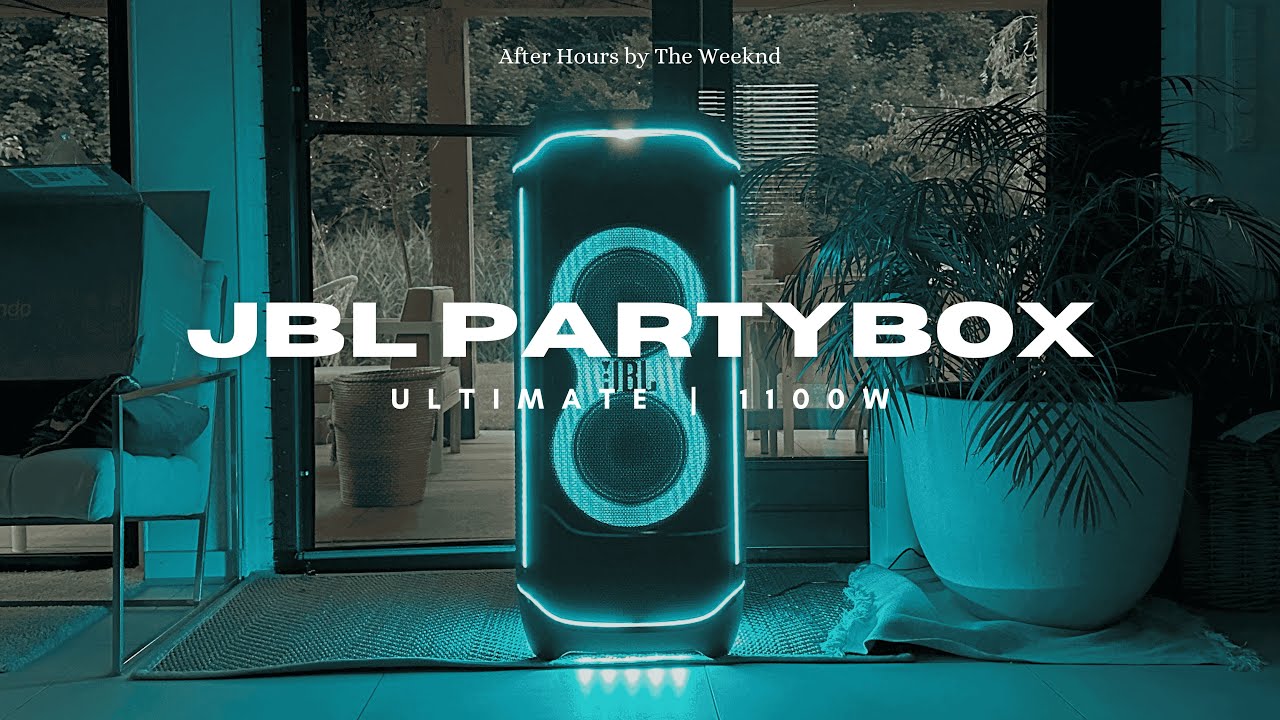 JBL Partybox Ultimate | Sound/Bass Test | 4K60FPS HDR | After Hours