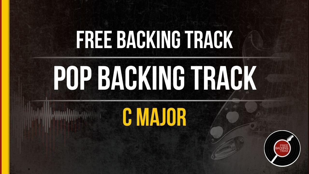 Free Guitar Backing Track | Pop in C Major | Practice & Jam