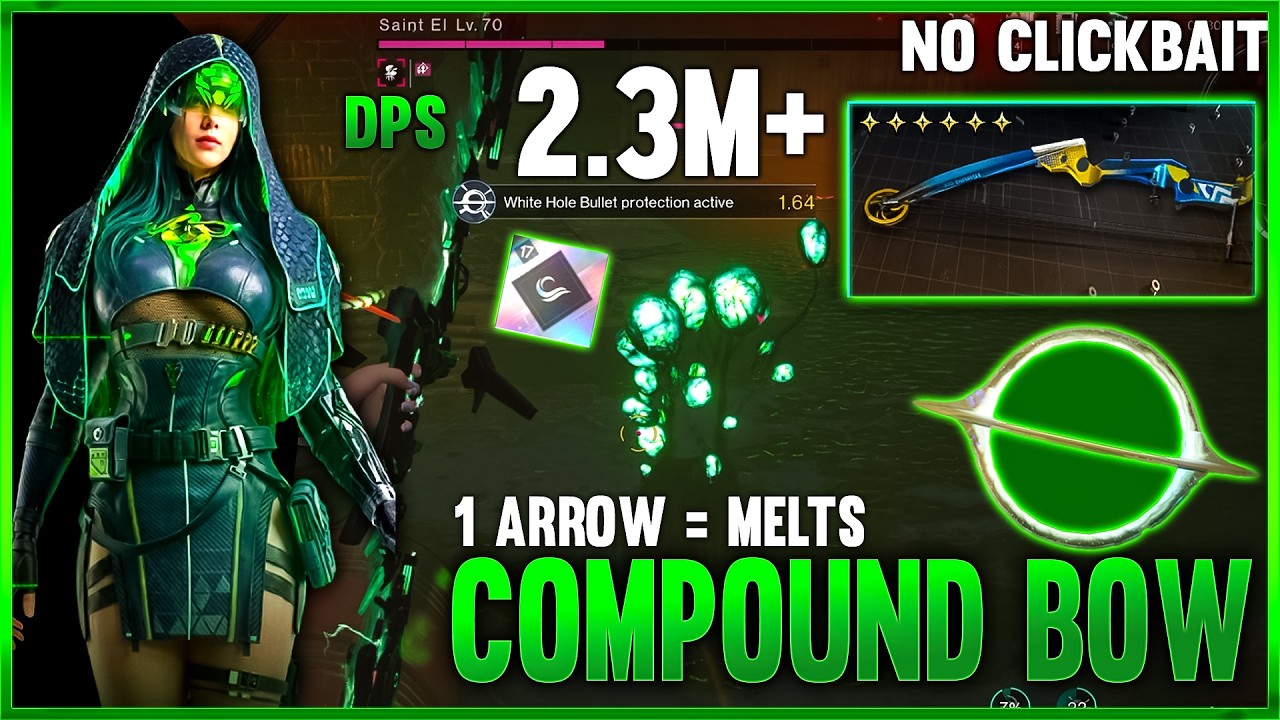 NEW META DPS 2.3M+ BEST COMPOUND BOW BUILD - ONCE HUMAN