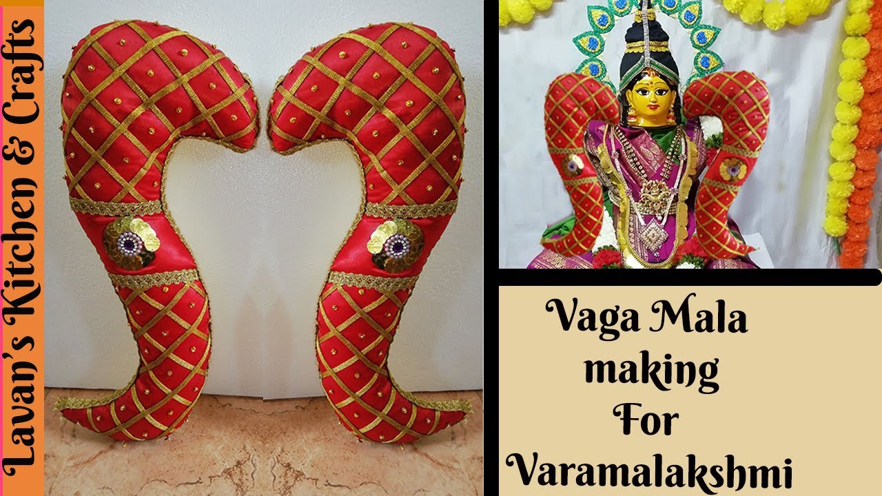 Varamahalakshmi | How To Make Vagamalai For Varamahalakshmi Devi For Varalakshmi Pooja