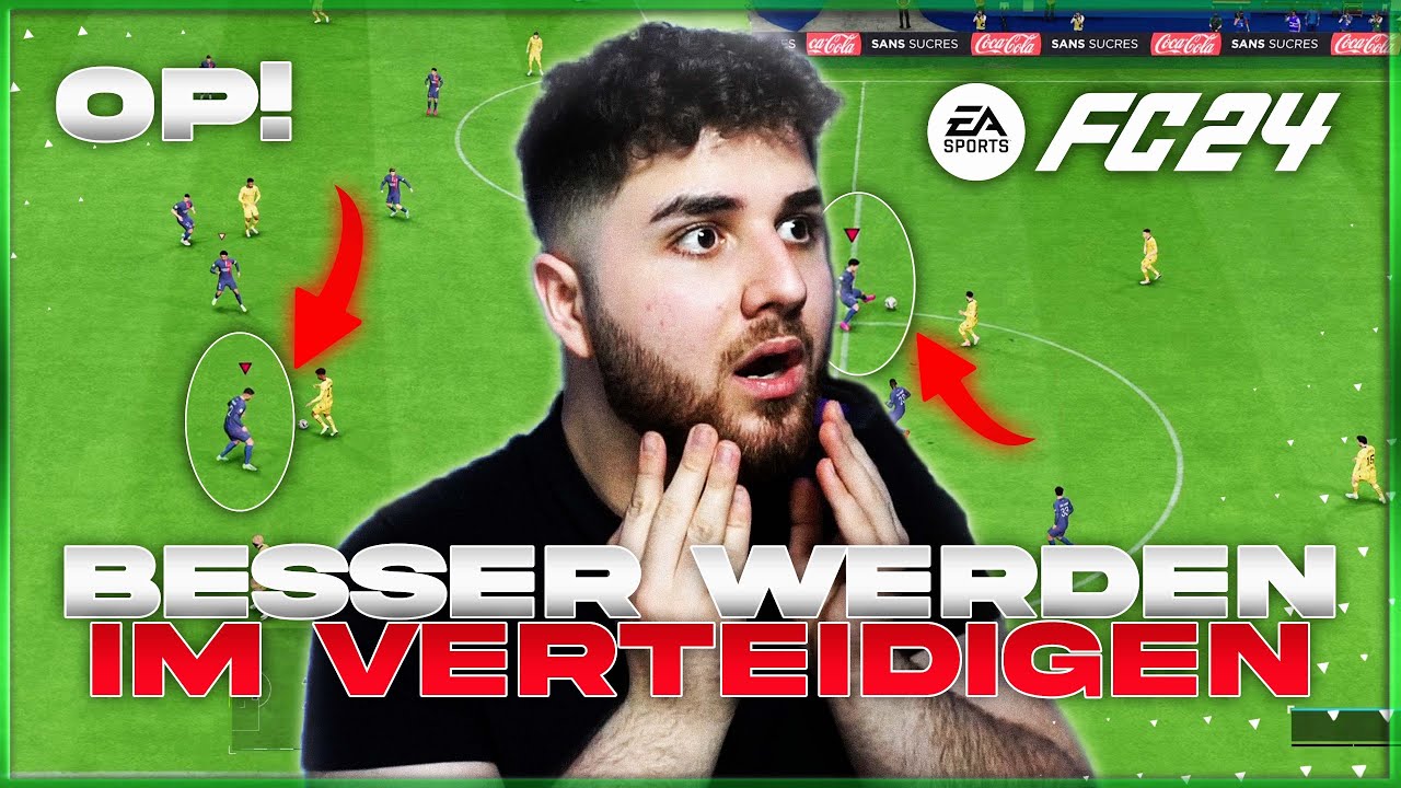 Zu 100% BESSER VERTEIDIGEN mit diesem TUTORIAL! 😍🔥EA FC 24
